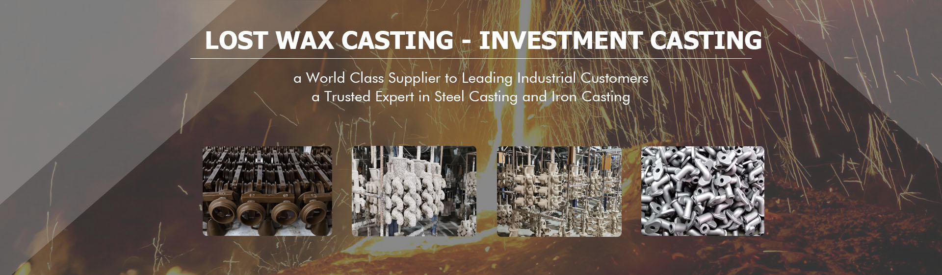 Steel Lost Wax Investment Casting Foundry